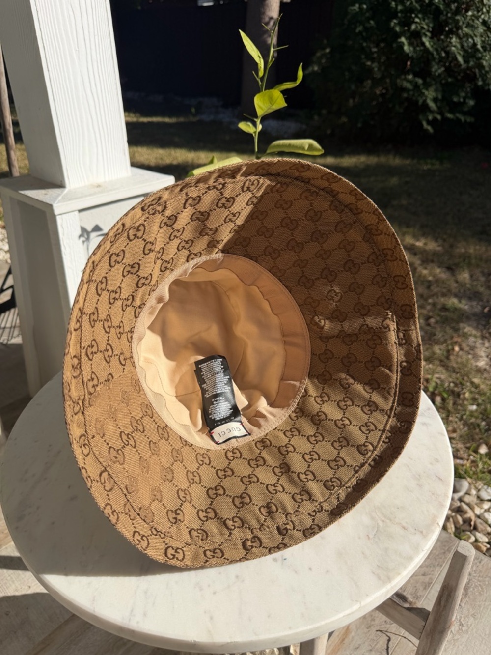 •Beautiful Trend Hat
• Beauty Hat Y
Tan Monogram Sun Hat M🤎 - Picture 4 of 4